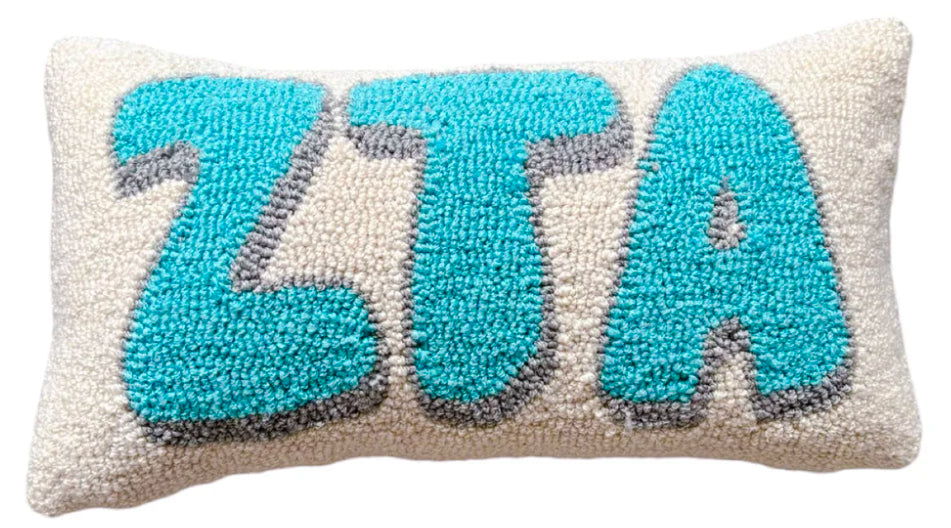 Zeta Tau Alpha Hook Pillow