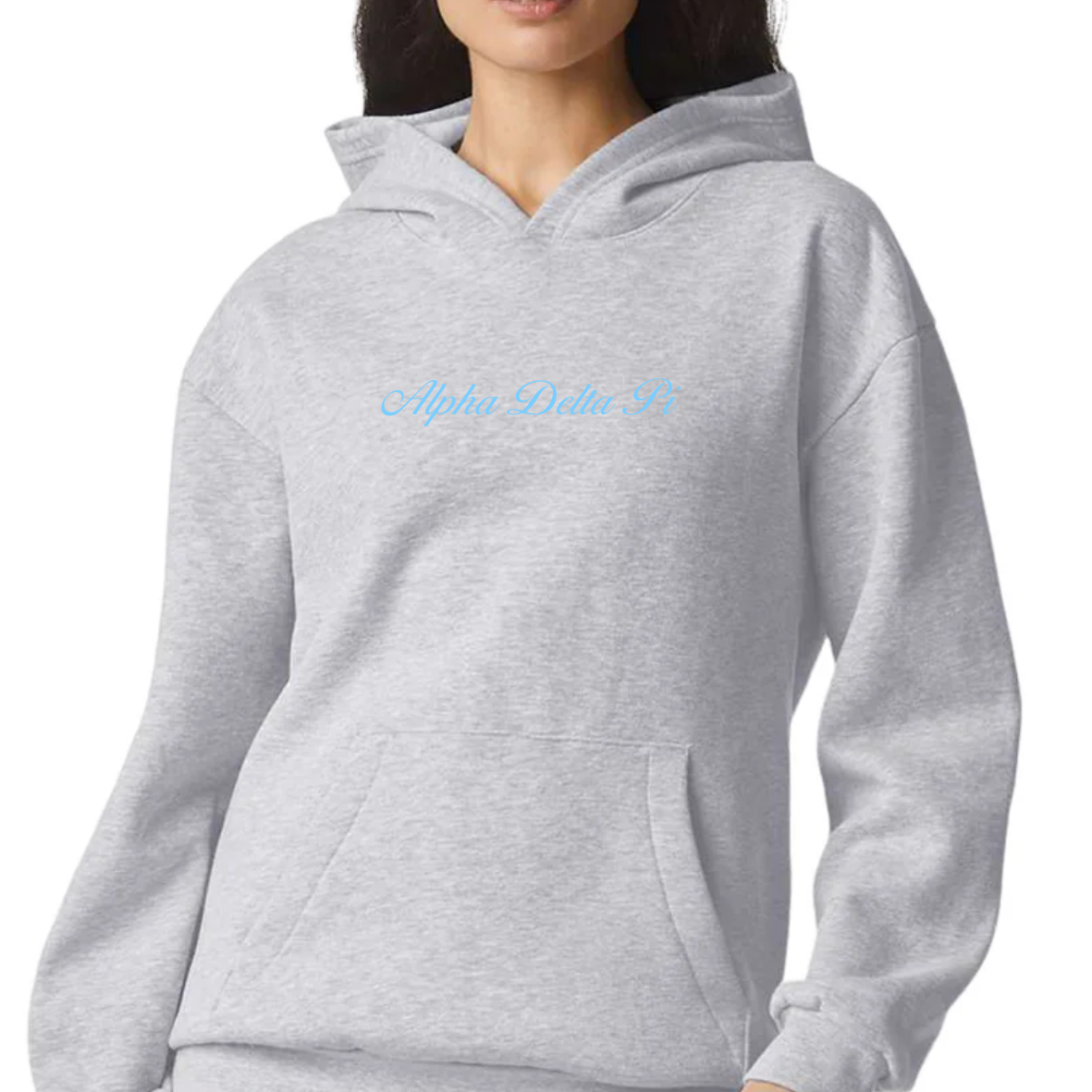 Alpha Delta Pi Script Hoodie