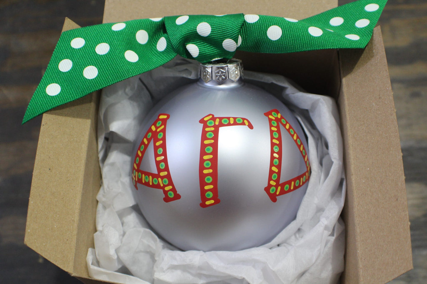 Alpha Gamma Delta Ornament