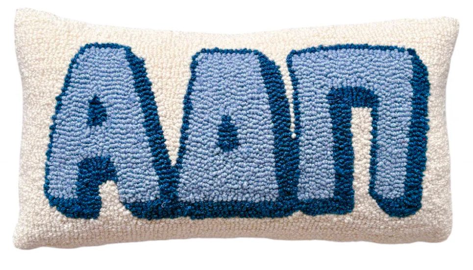 Alpha Delta Pi Hook Pillow