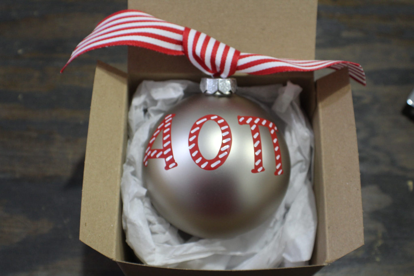 Alpha Omicron Pi Ornament