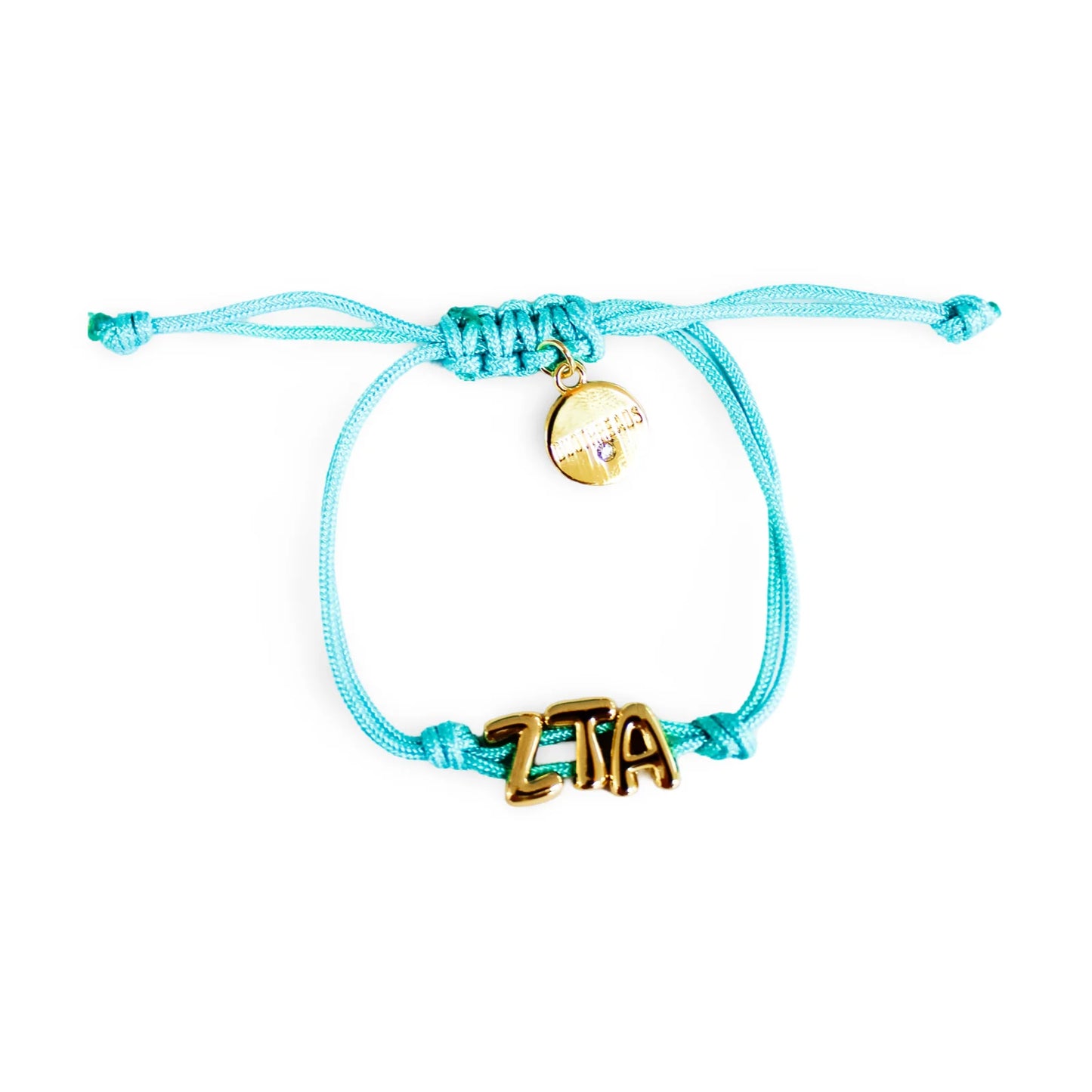 Zeta Tau Alpha Bubble Letter Bracelet