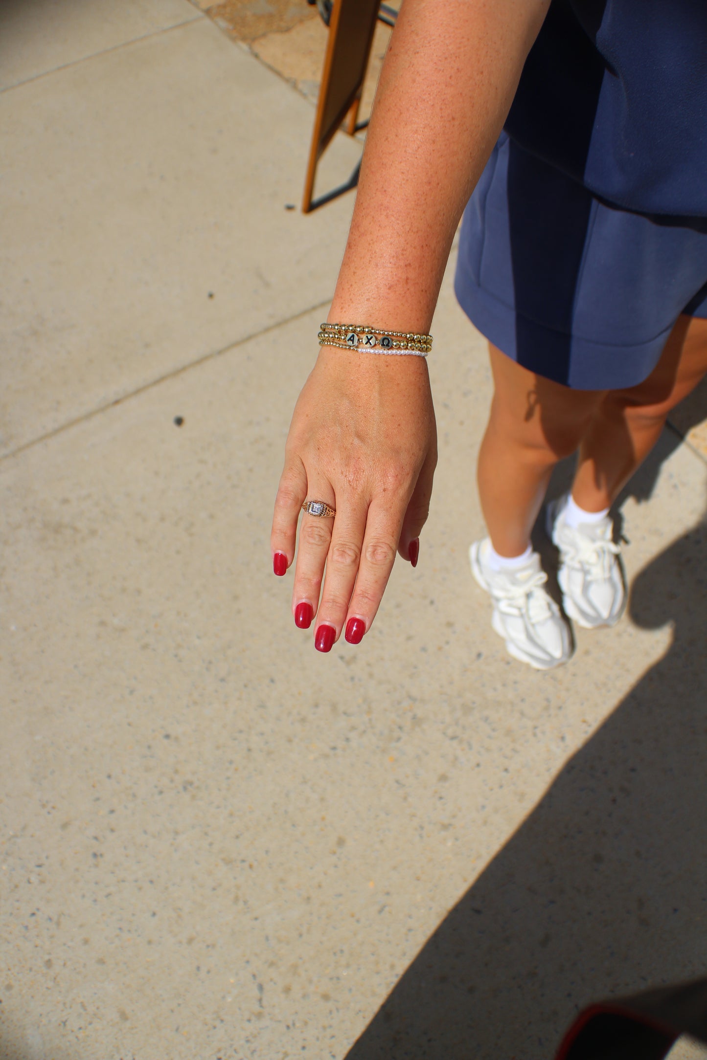 Gamma Phi Beta Bracelet Stack
