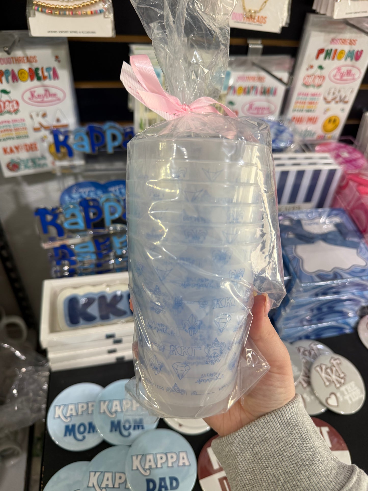 Kappa Kappa Gamma All Over Frost Flex Cup Sleeve