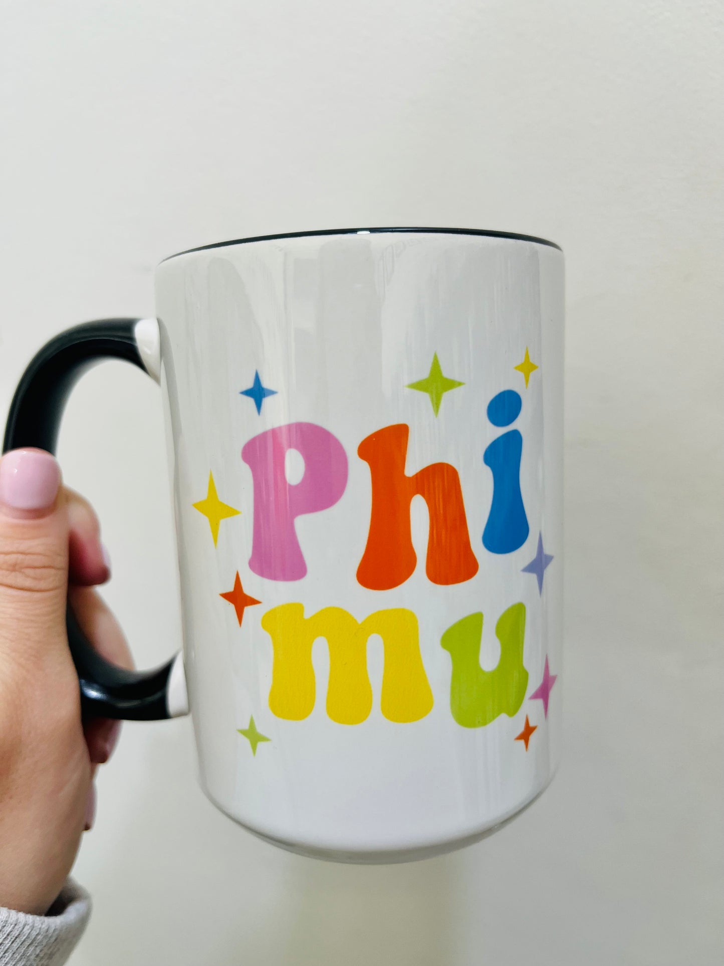 Phi Mu Optimist Mug
