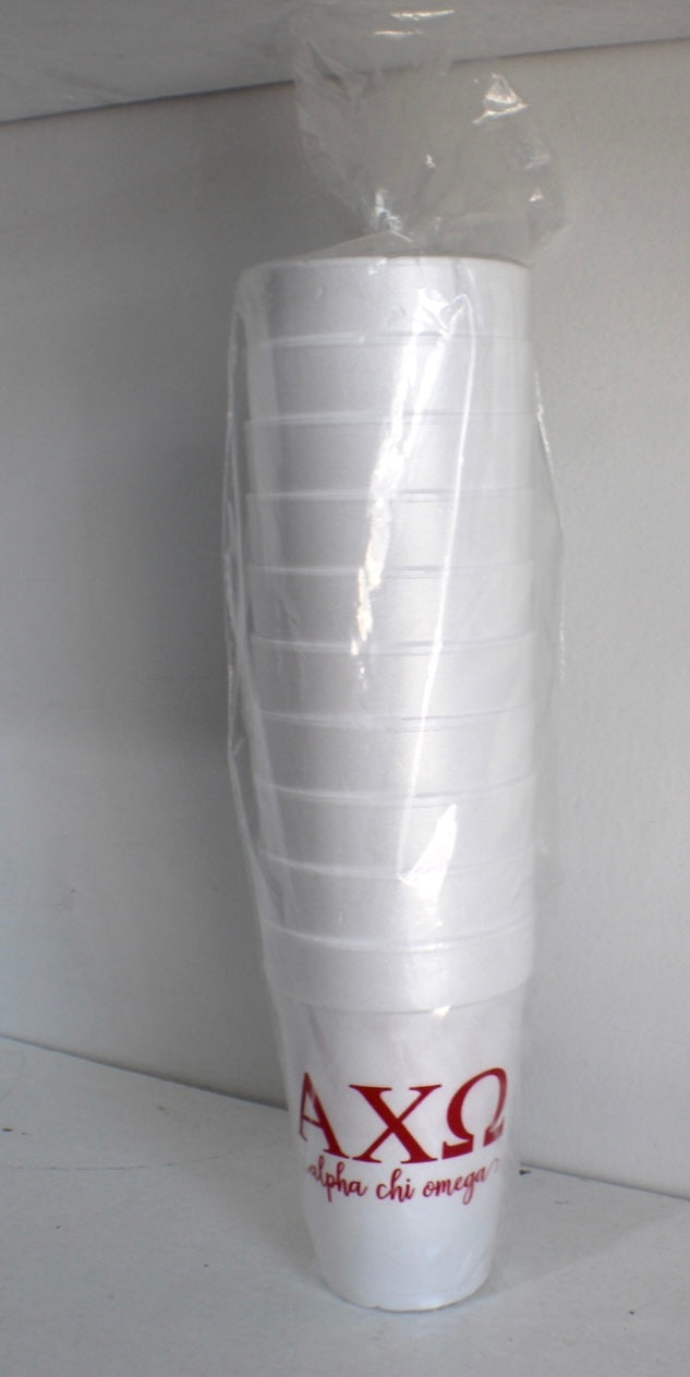 Alpha Chi Omega Foam Cup Sleeve