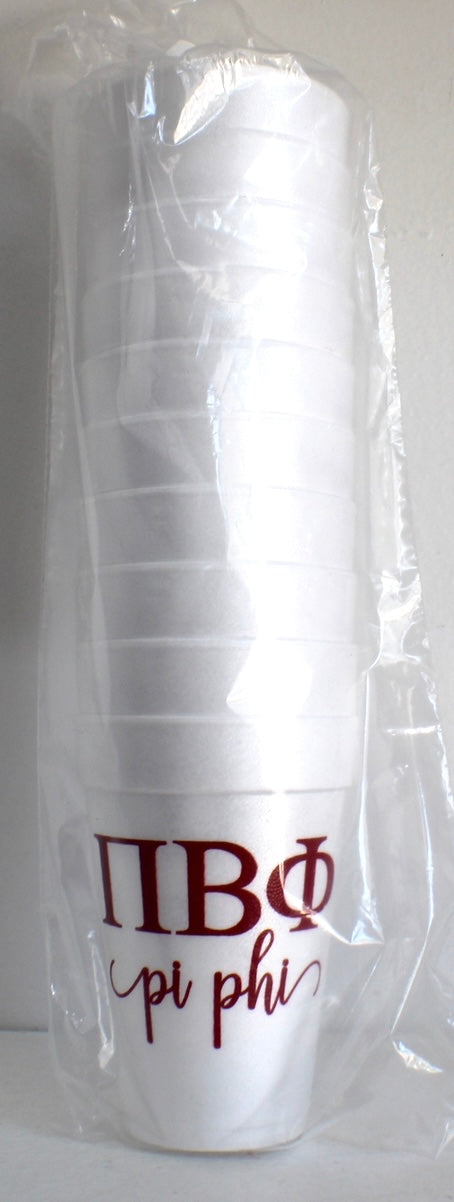 Pi Beta Phi Foam Cup Sleeve