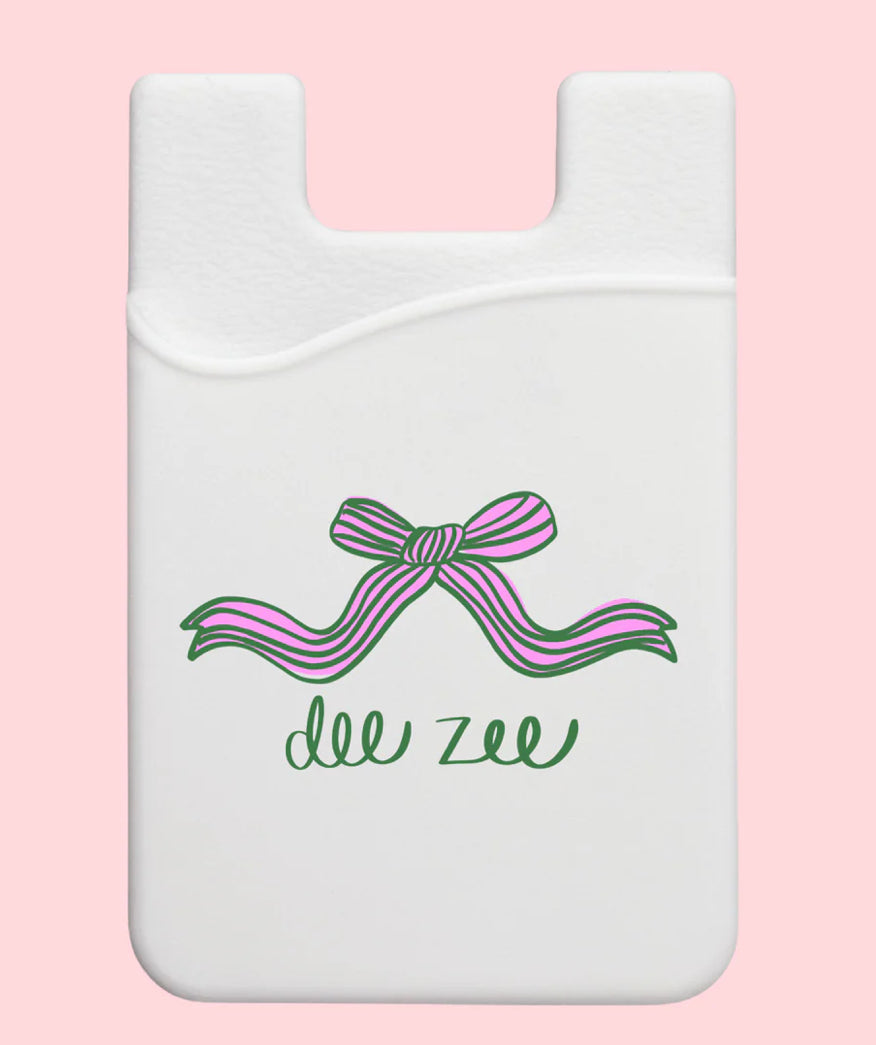Delta Zeta Bow Phone Wallet