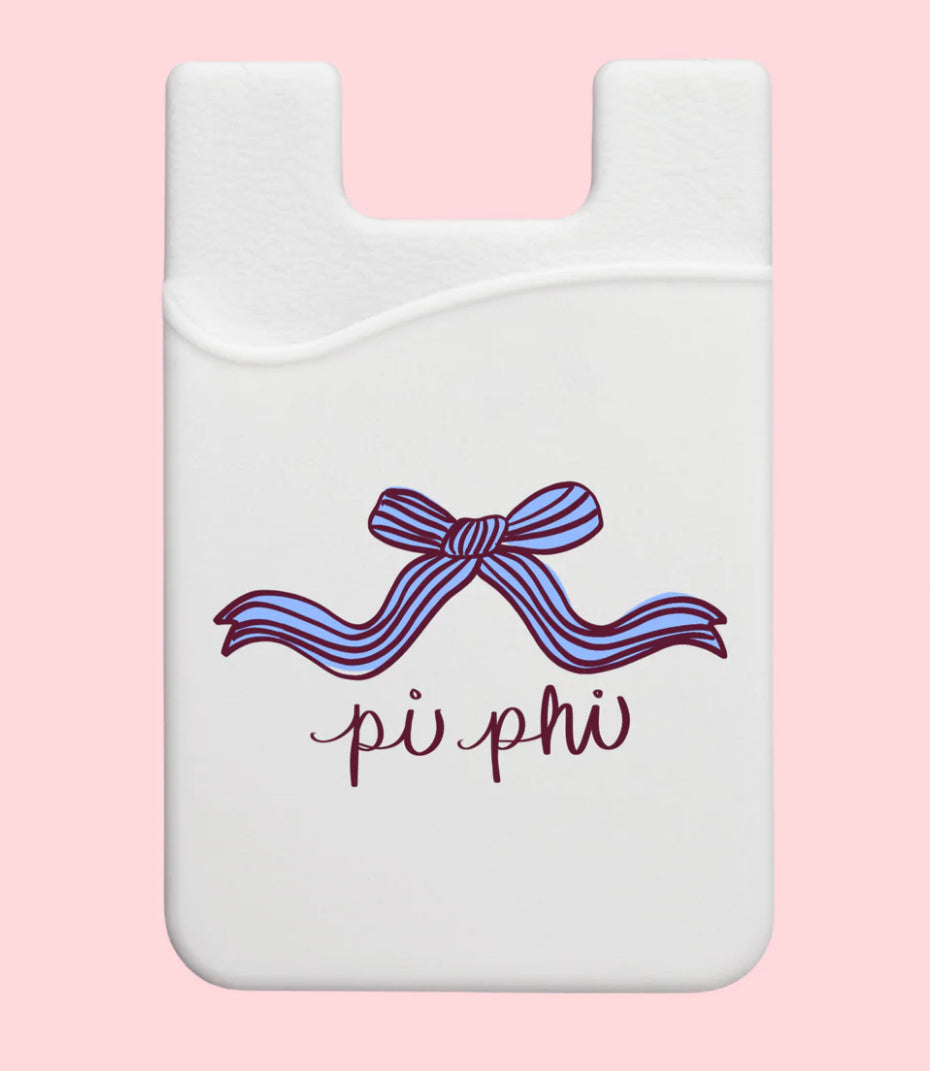 Pi Beta Phi Bow Phone Wallet