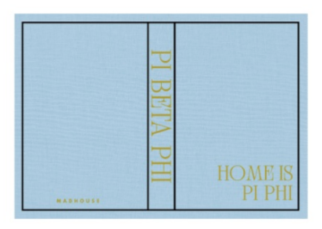 Pi Beta Phi Keepsake Book Box