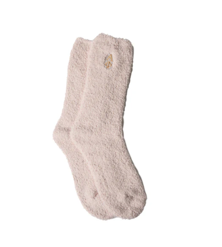 Alpha Phi Fuzzy Socks