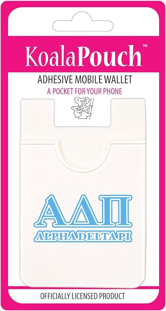 Alpha Delta Pi Letter Phone Wallet