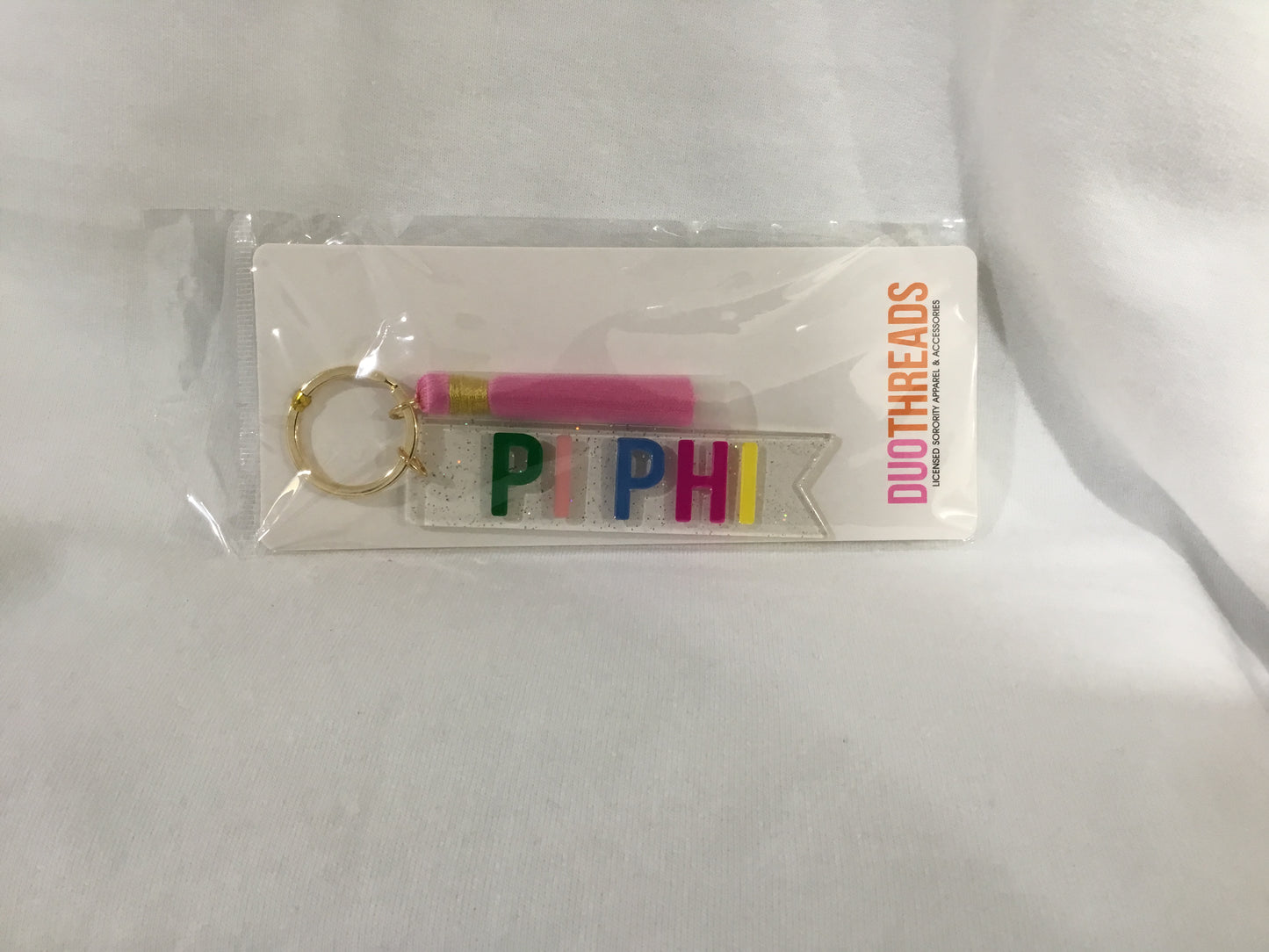 Pi Beta Phi Multicolored Keychain