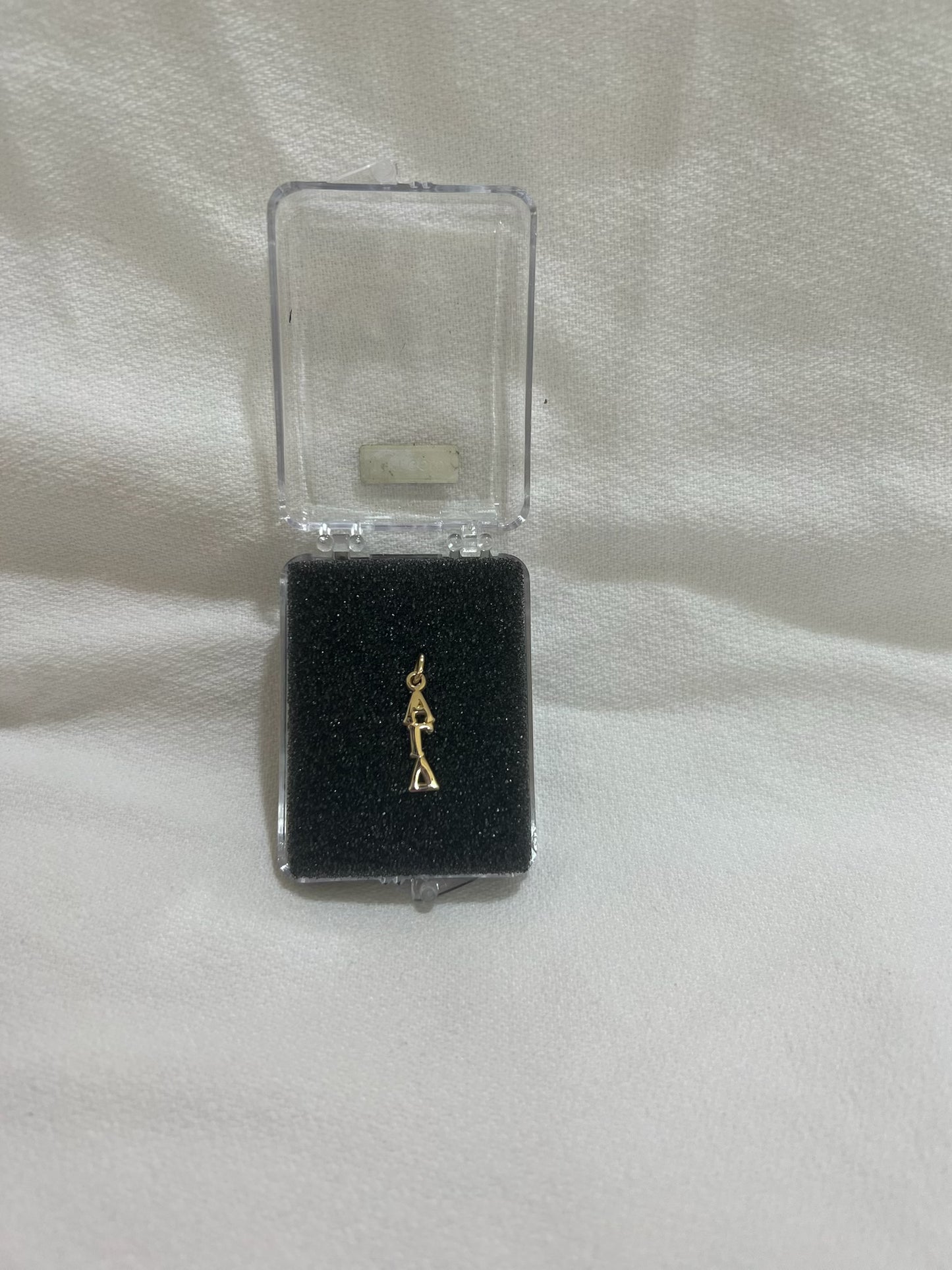 Alpha Gamma Delta 10k Gold Lavalier