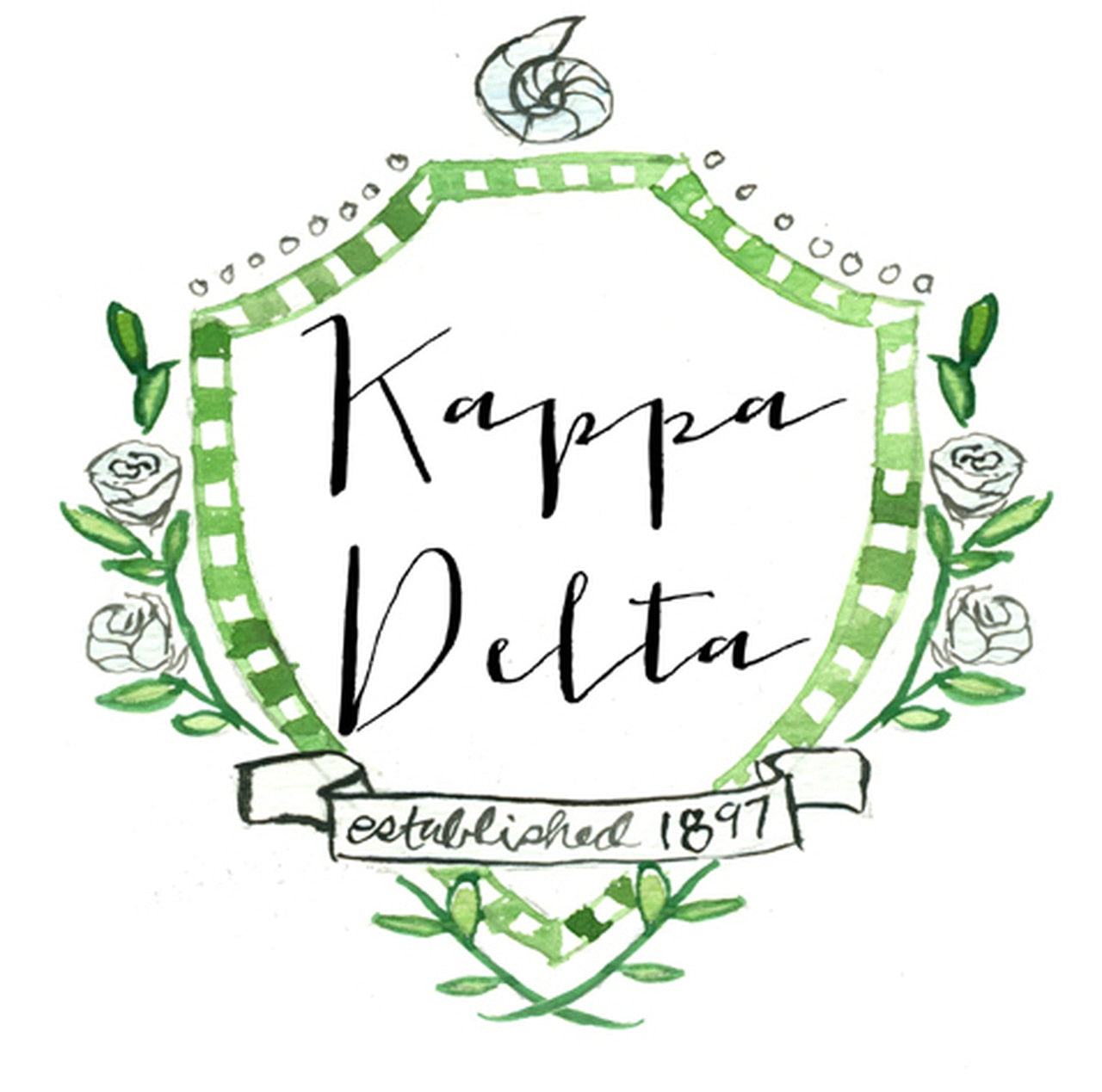 Kappa Delta Motif Decal