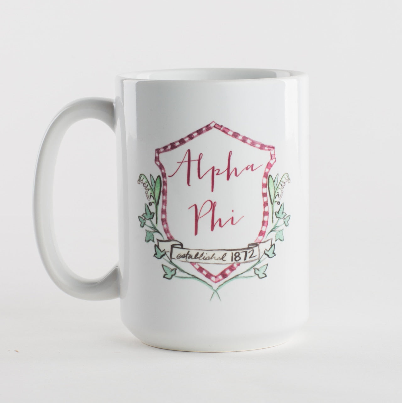 Alpha Phi Motif Mug