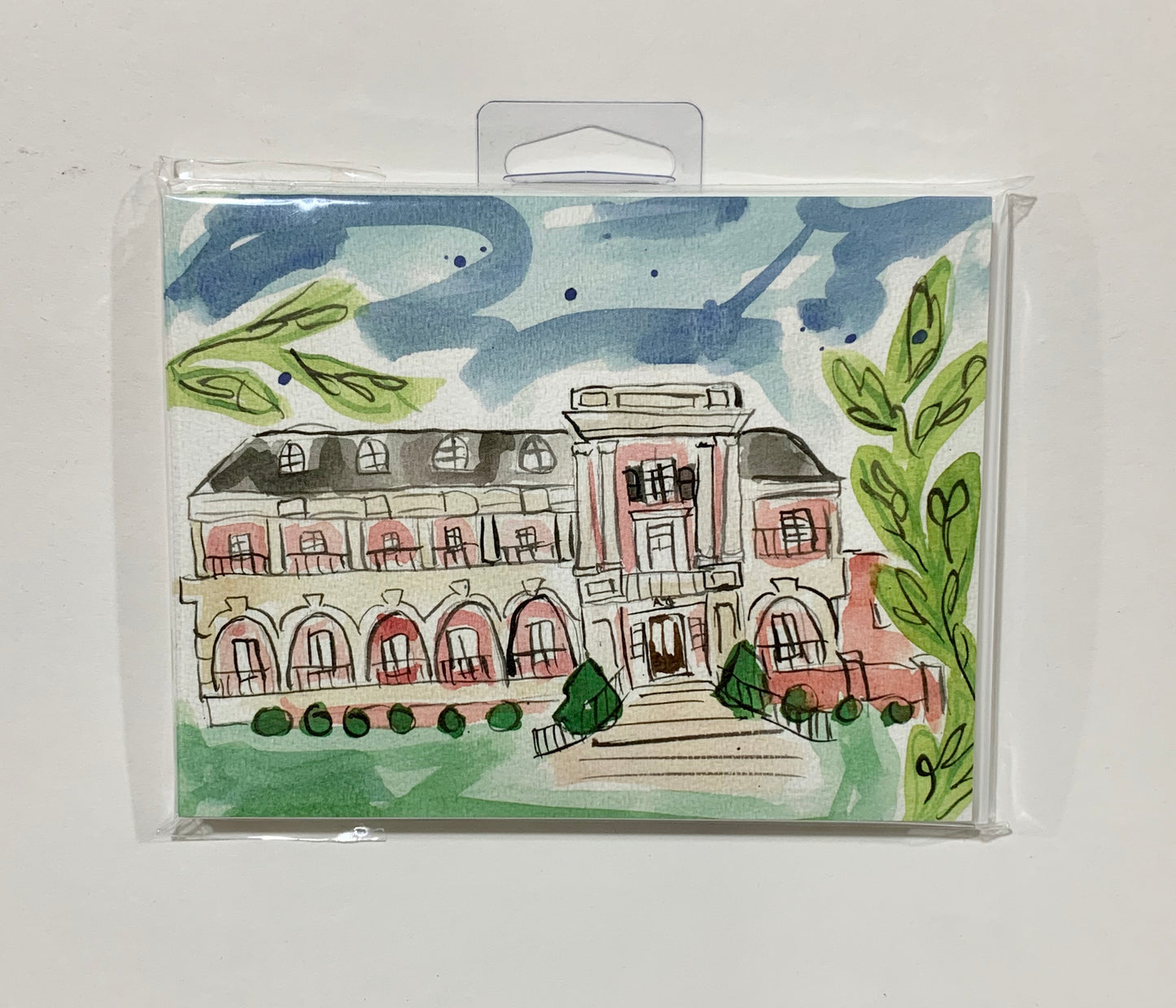 Alpha Phi Sorority House Notecard Set
