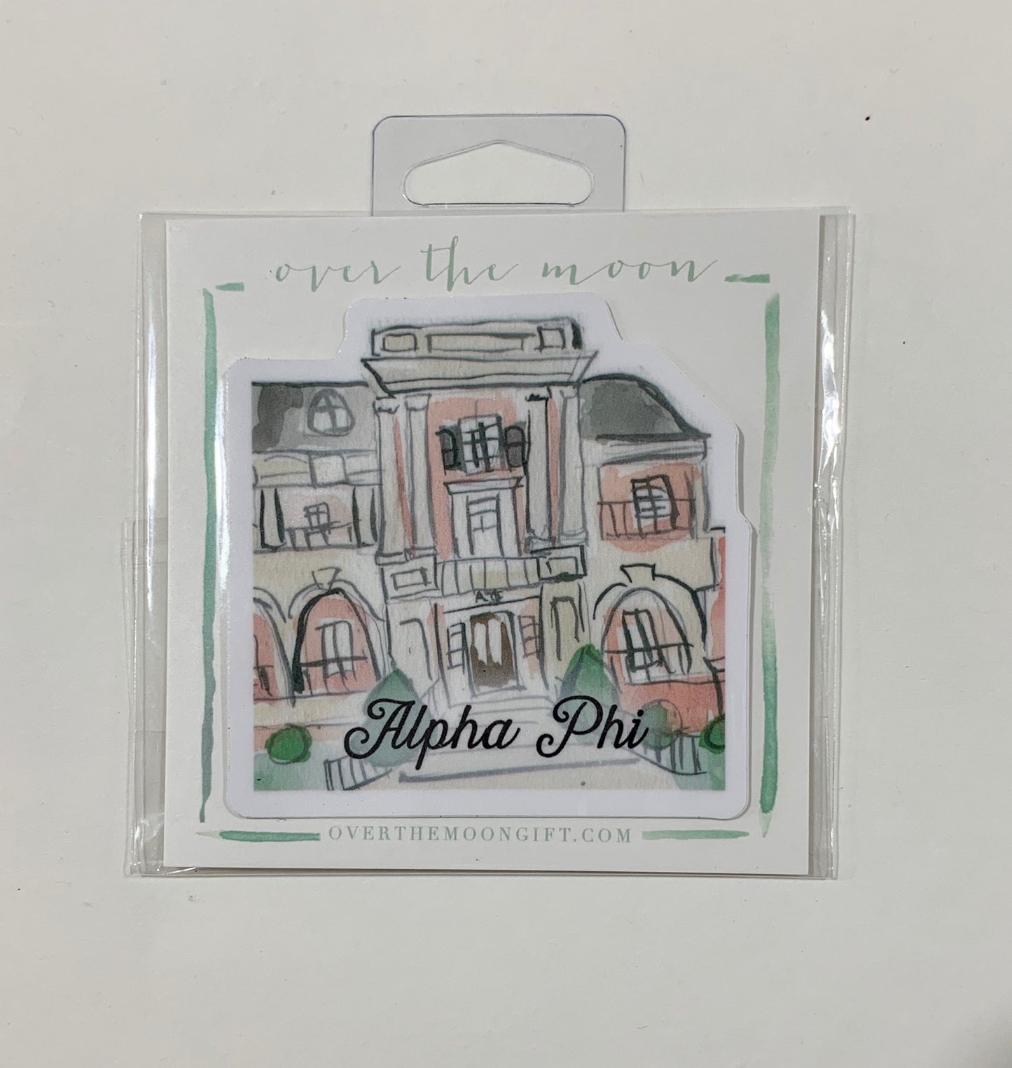 Alpha Phi Sorority House Decal