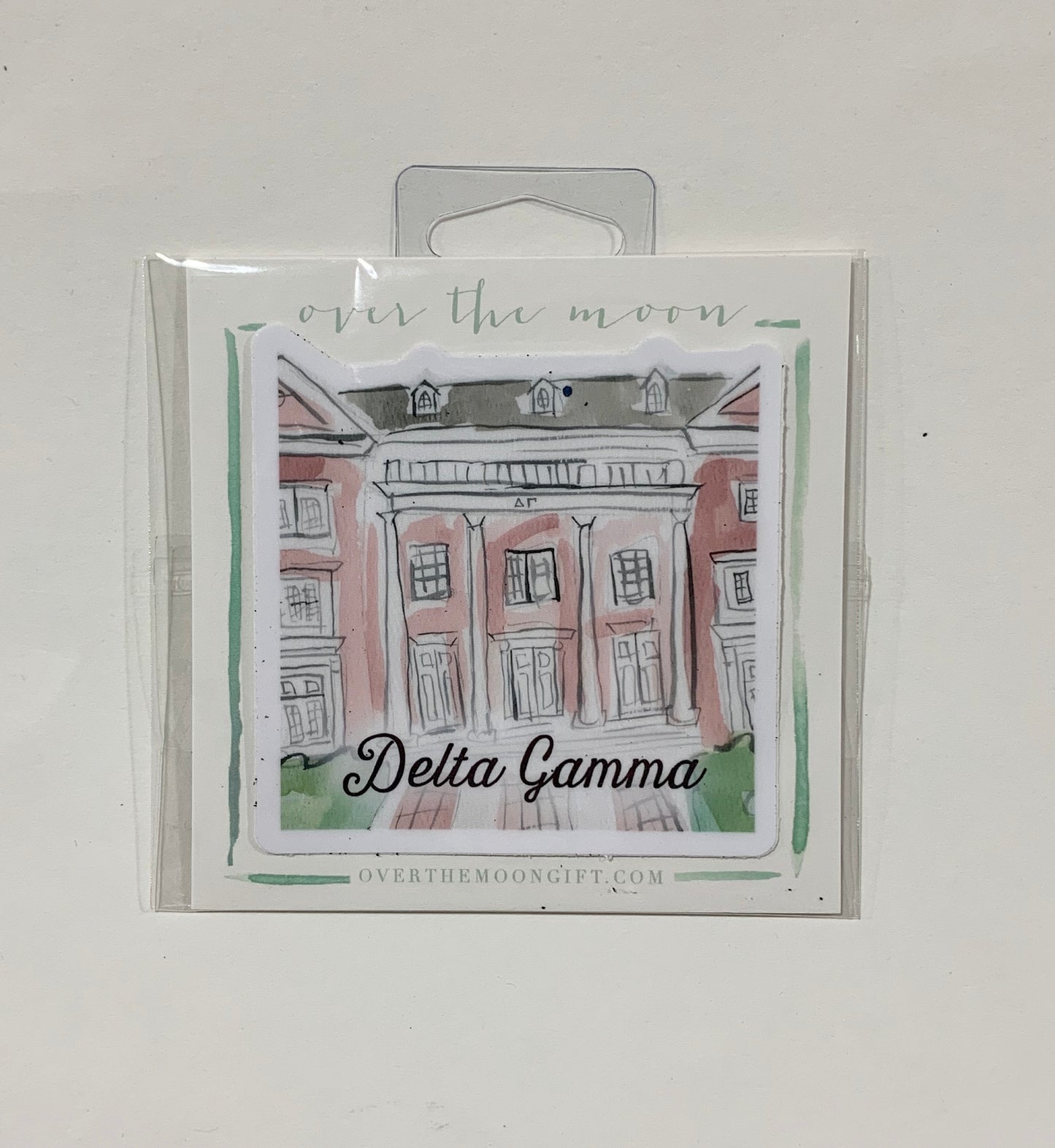 Delta Gamma Sorority House Decal
