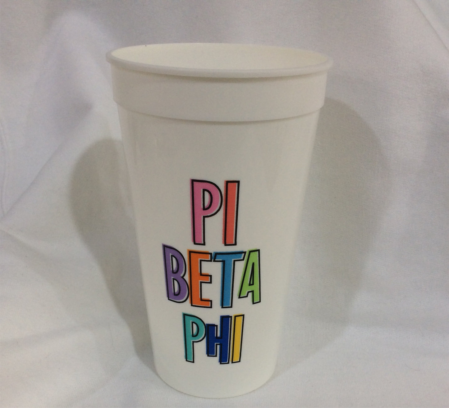 Pi Beta Phi Colorful Stadium Cup