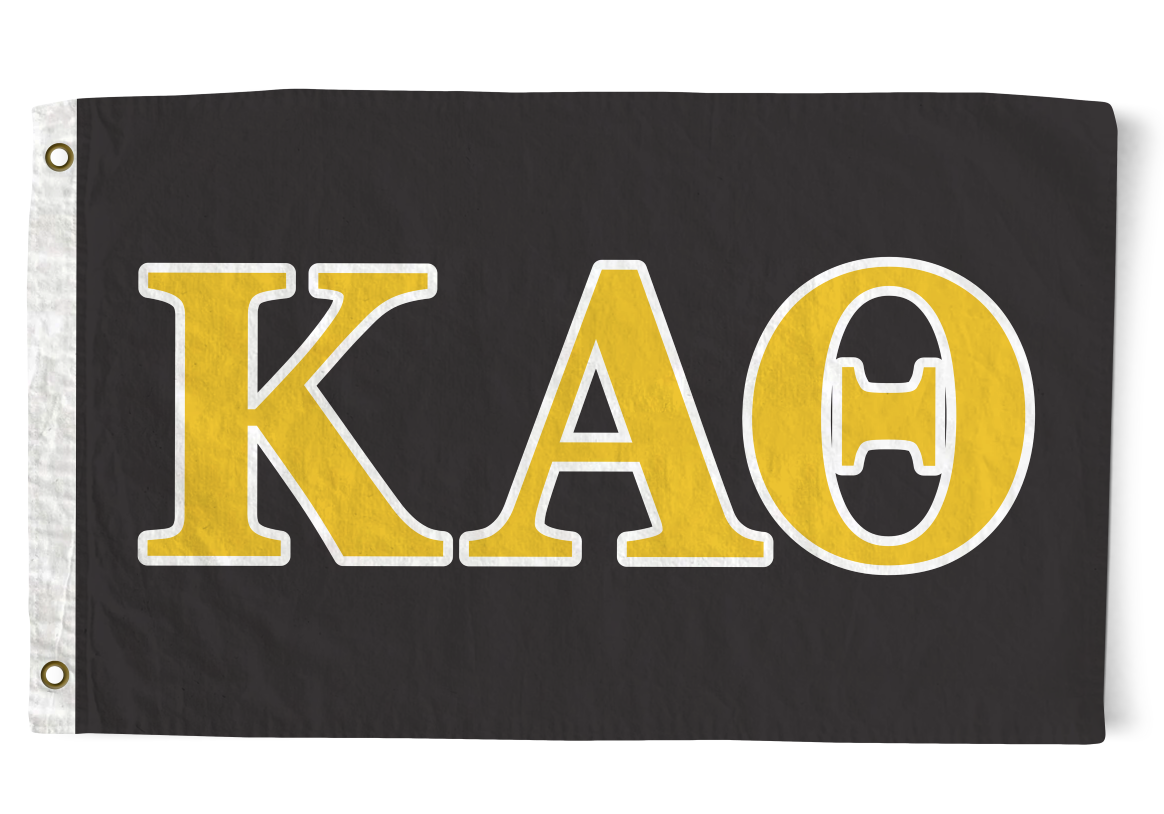 Kappa Alpha Theta 3'X5' Letter Flag