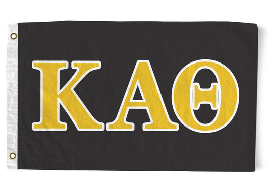 Kappa Alpha Theta 3'X5' Letter Flag