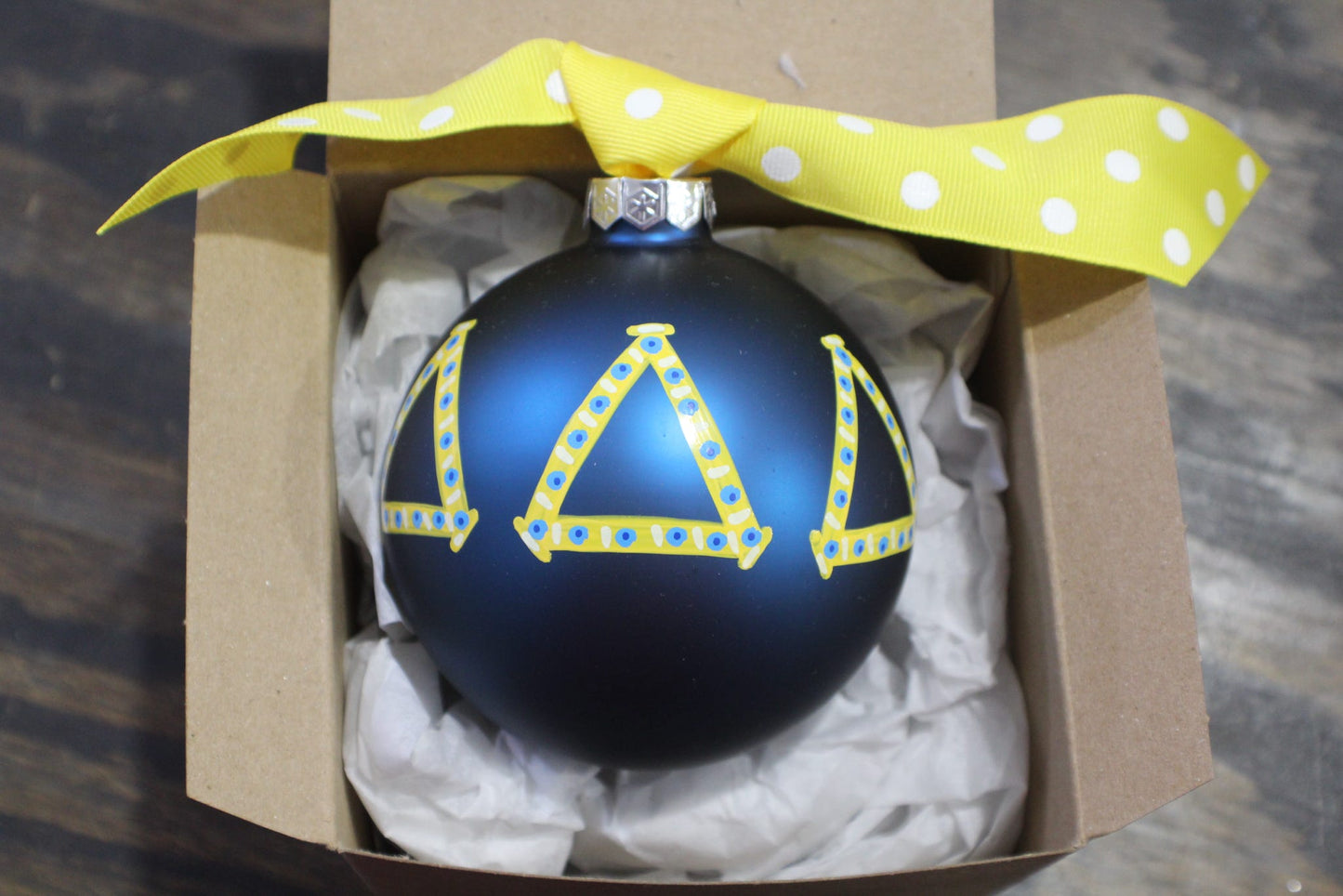 Delta Delta Delta Ornament