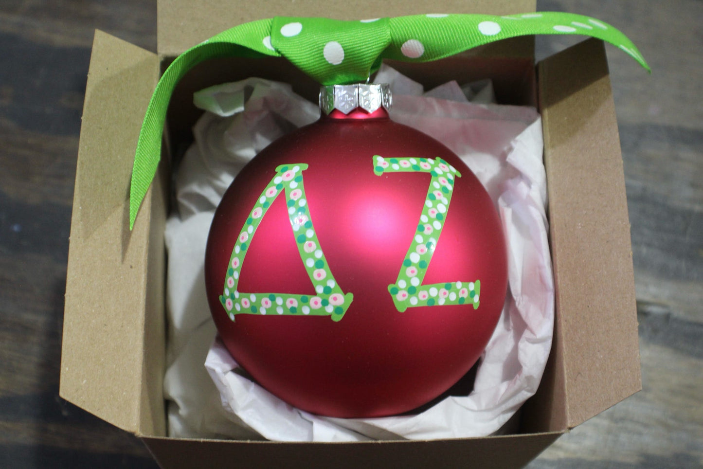 Delta Zeta Ornament