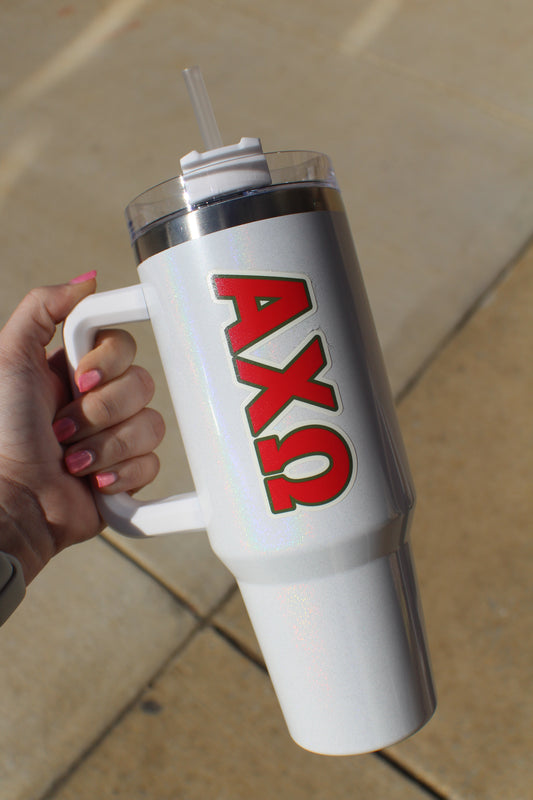 Alpha Chi Omega Stella Tumbler