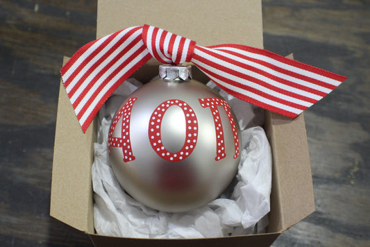 Alpha Omicron Pi Ornament