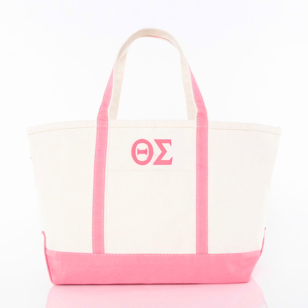 Theta Sigma Canvas Tote Bag