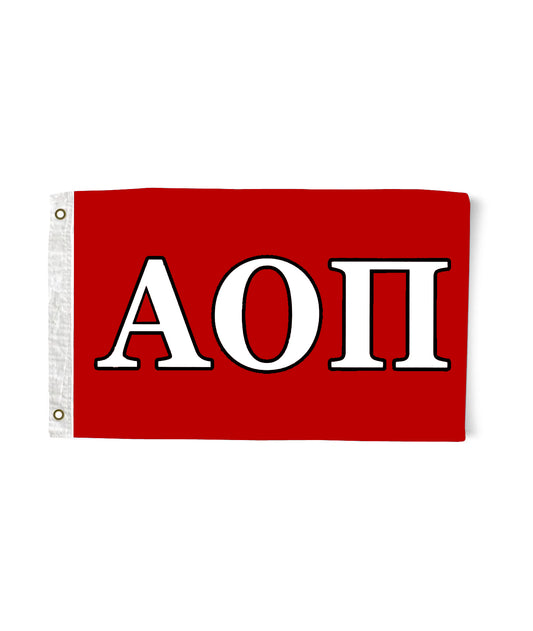 Alpha Omicron Pi 3’x5’ Flag