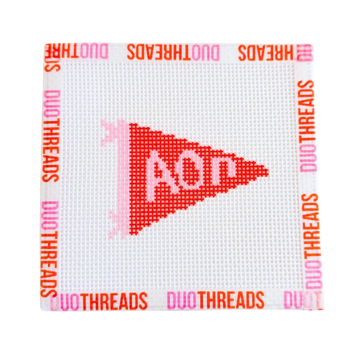 Alpha Omicron Pi Pennant Needlepoint Kit