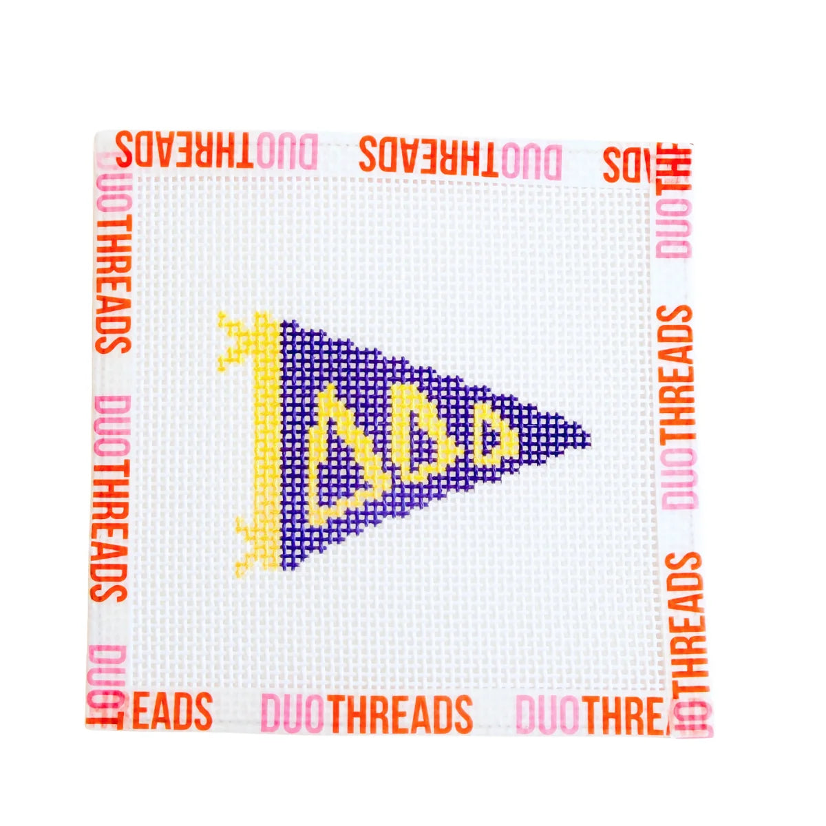 Delta Delta Delta Pennant Needlepoint Kit