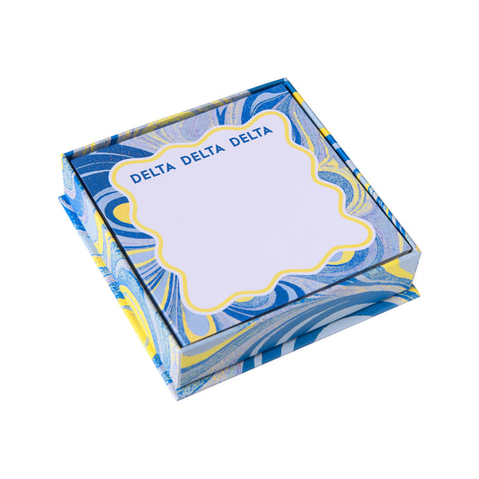 Delta Delta Delta Notecard Set With Box