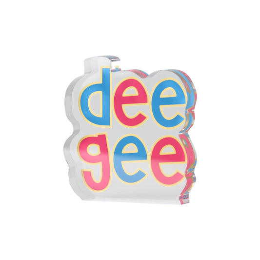 Delta Gamma Acrylic Shelf Sitter