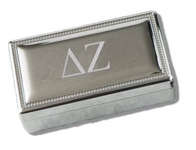 Delta Zeta Rectangular Pin Box