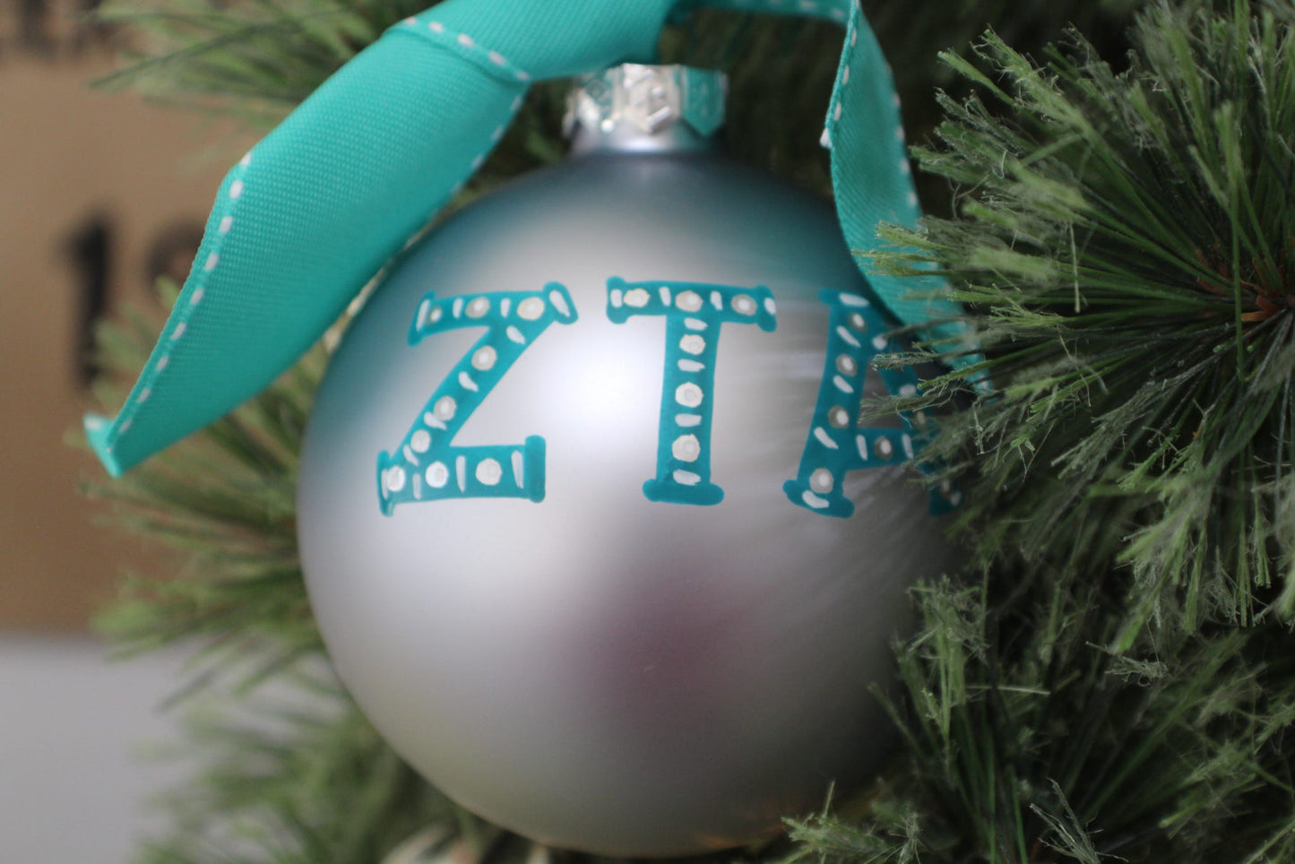 Zeta Tau Alpha Ornament