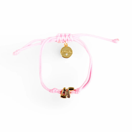 Delta Gamma Bubble Letter Bracelet