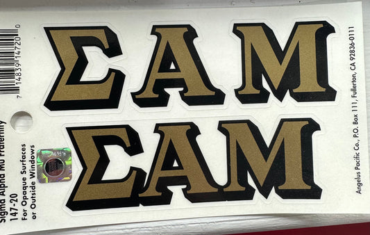 Sigma Alpha Mu Sticker
