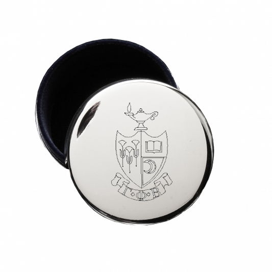 Gamma Phi Beta Circular Pin Box