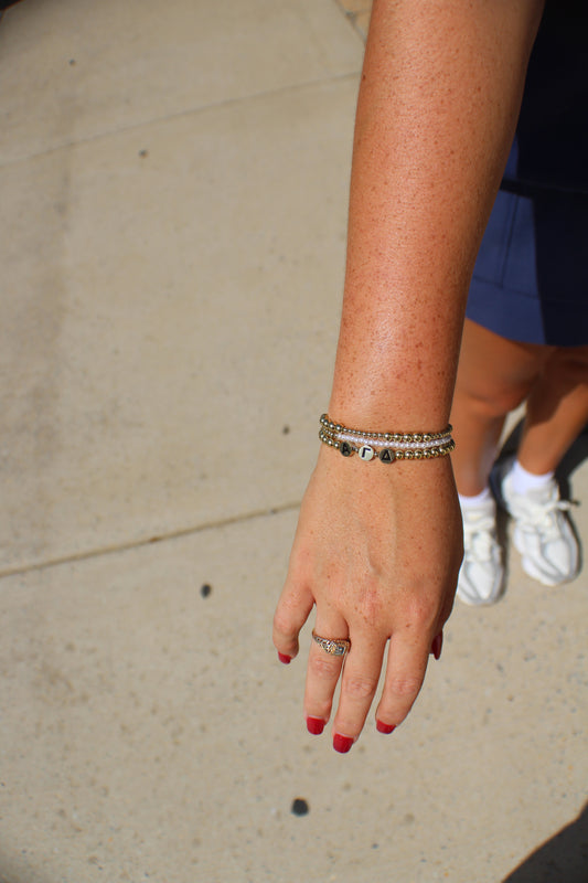 Alpha Gamma Delta Bracelet Stack