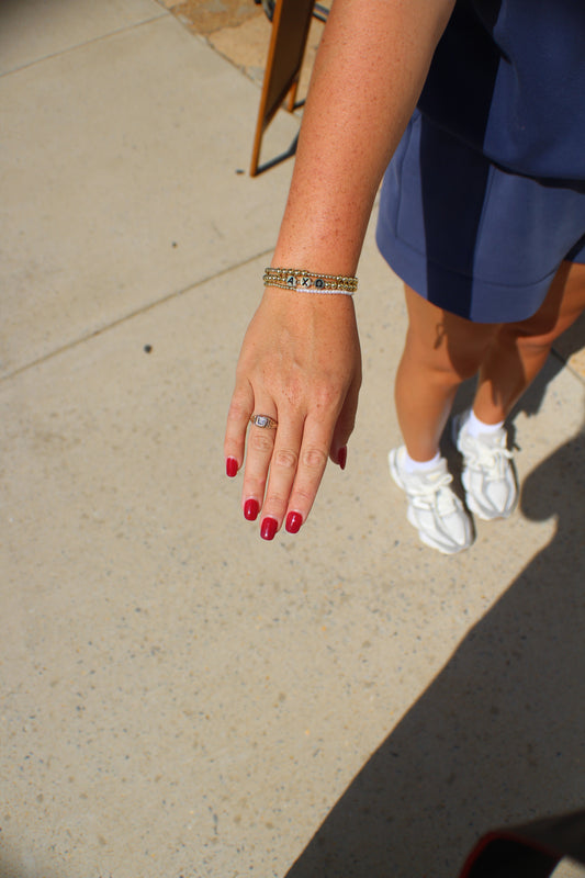 Gamma Phi Beta Bracelet Stack