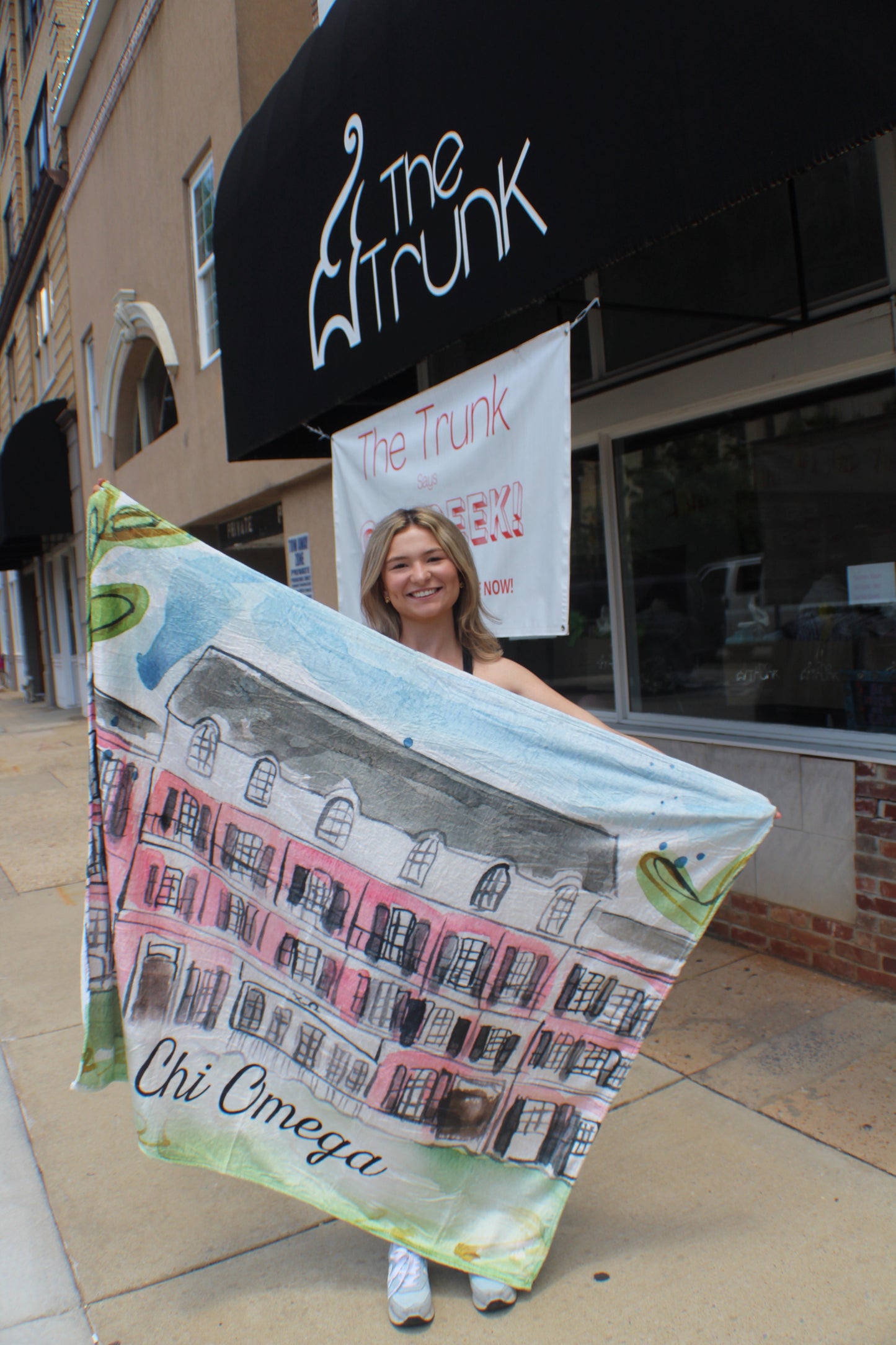 Zeta Tau Alpha House Blanket