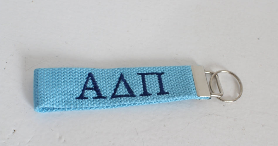 Alpha Delta Pi Wristlet Keychain