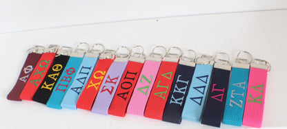 Pi Beta Phi Wristlet Keychain