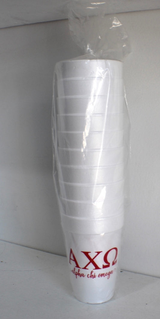 Alpha Chi Omega Foam Cup Sleeve