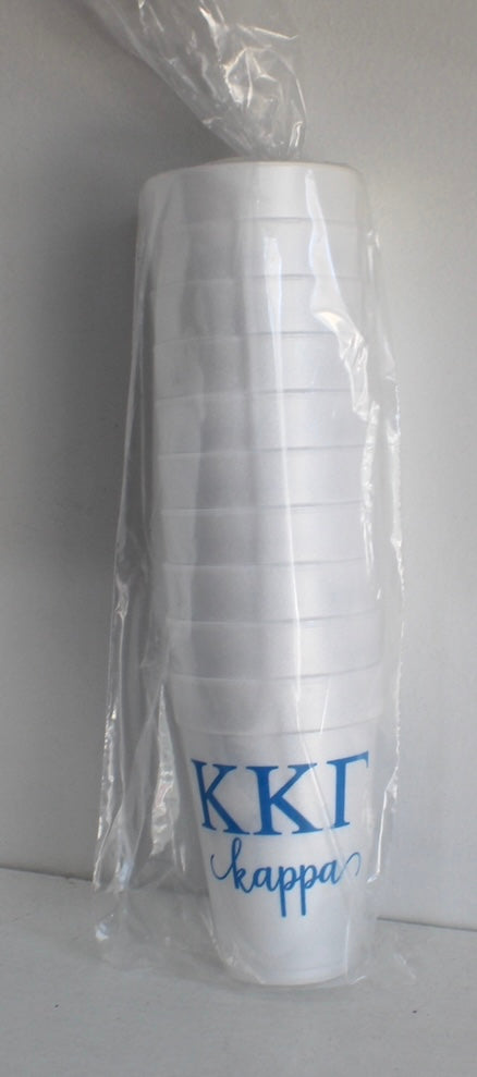Kappa Kappa Gamma Foam Cup Sleeve