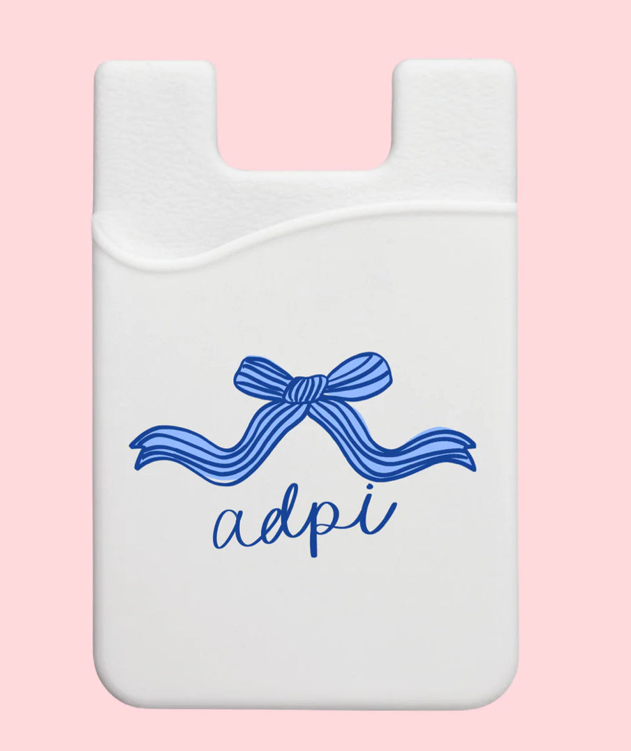 Alpha Delta Pi Bow Phone Wallet