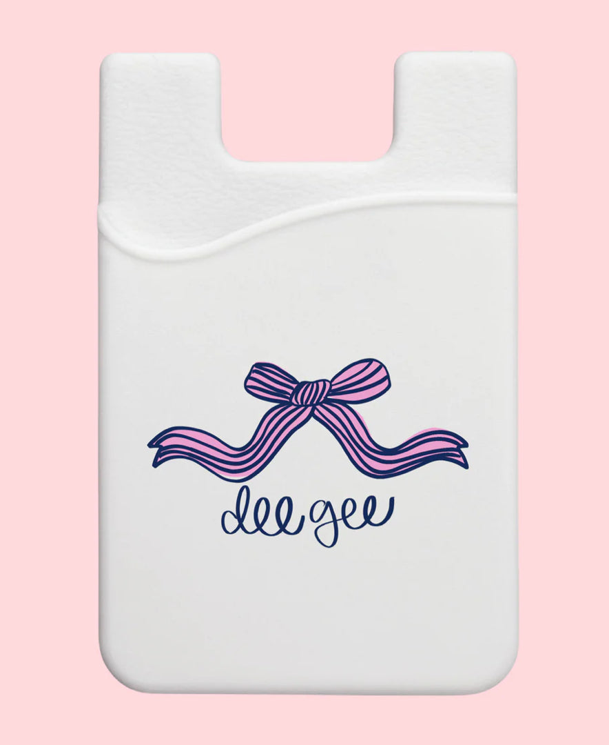 Delta Gamma Bow Phone Wallet